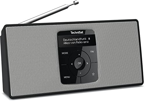 Technisat Digitradio 2 S - Radio Stereo Dab Portatile Con Batteria (Dab+, Fm, Bluetooth, Streaming Audio Bluetooth, Display Oled, Jack Per Cuffie, Ste