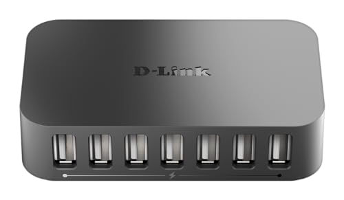 D-Link Hi-Speed Usb 2.0 7-Port Hub Interface Hub - Interface Hubs (Usb, 0 - 40 °C, 5 - 95%, Usb, Ohci, Ehci, Ce, Fcc Class B, Vcci, Ul, 99.6 X 59.5 X