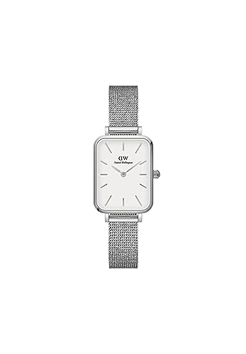 Daniel Wellington Quadro Orologi 20X26Mm Plated Stainless Steel 304 Silver