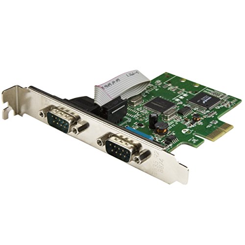 Startech.Com Scheda Seriale Pci Express Da 2 Porte Db9 Con Uart 16C1050, Rs232