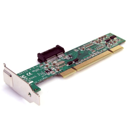 Startech.Com Scheda Adattatore Da Pci A Pci Express, Adattatore Da Pcie X1 (5V) A Pci (5V E 3.3V), Basso Profilo (Pci1Pex1)