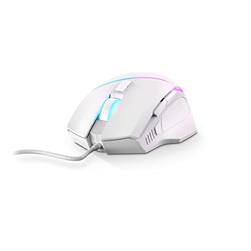 Energy Sistem Gaming Mouse Esg M2 Sniper-Ninja Mouse Pc (6400 Dpi, Usb, Luci Led Rgb, 8 Tasti Personalizzabili)