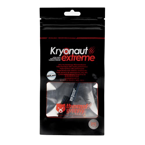 Thermal Grizzly - Kryonaut La Pasta Termica Di Altissima Qualità - Per Il Raffreddamento Di Tutti I Processori, Schede Grafiche E Dissipatori Di Calor