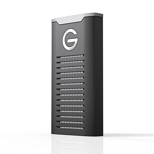 Sandisk Professional 500Gb, G-Drive Ssd, Ultra-Resistente A Shock, Acqua E Polvere, Unità Ssd Nvme Portatile, Velocità Fino A 1050Mb/S, Usb-C (10 Gbit