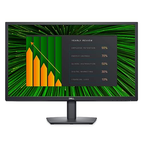 Dell E2423Hn 24" Full Hd (1920X1080) Monitor, 60Hz, Va, 5Ms, Hdmi, Vga, 3 Anni Di Garanzia, Nero