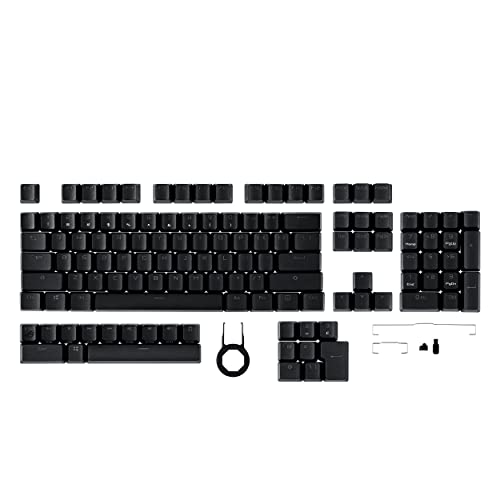 Asus Rog Pbt Keycap Set, Premium, Durable Pbt Material Keycaps With Shortened Stems And Mid-Height Profiles, Providing Better Click Stability And Long