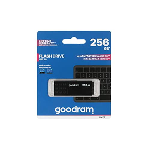Pendrive Goodram 256Gb Black Usb 3.0 - Retail Blister