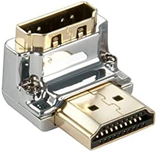 Lindy Adattatore Hdmi Cromo® Tipo A M/F A 90 Gradi Giù