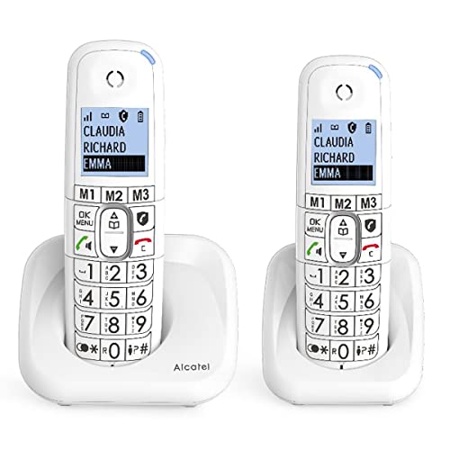 Alcatel Telefono Inalambrico Dect Versatis Xl 785 Duo Te. Gran