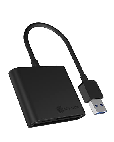 Icy Box Ib-Cr301-U3 External Multi Card Reader To Usb 3.0 Host, Cf, Sd, Microsd
