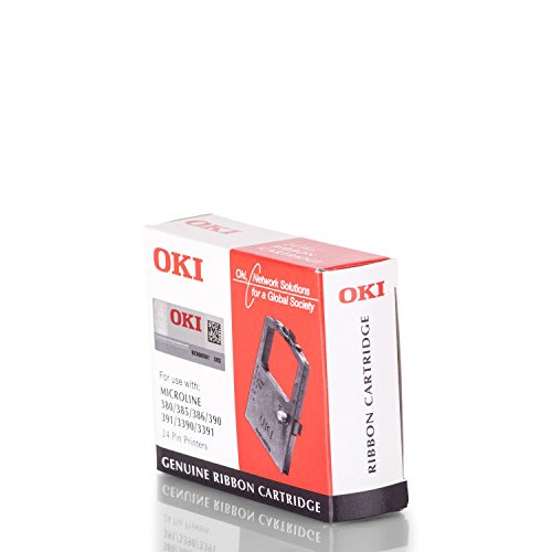 Oki Cinta Negra Ml380 / 390/391 / 3390/3391 (Aprox. 2 Mill. Caract.)