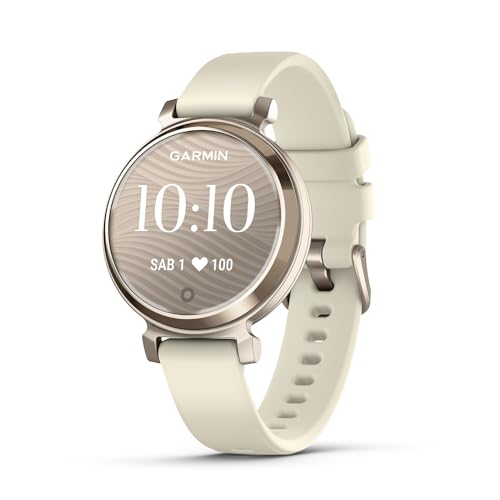 Garmin Lily 2, Smartwatch Elegante E Compatto, 35 Mm, Cassa In Metallo, Lente Decorata, Touchscreen, Gps Connesso, Activity Tracker, Cardio, Pulseox,