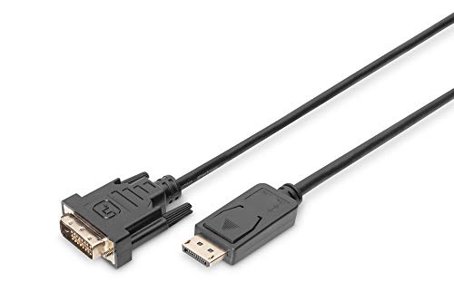 Digitus Ak340301020S Cavo Adattatore Displayport, Connettori Dp Maschio, Dvi-D(24+1) Maschio, 2 M