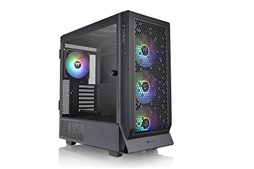 Ceres 500 Tg Argb Black | E-Atx Mid Tower Chassis |Tempered Glass
