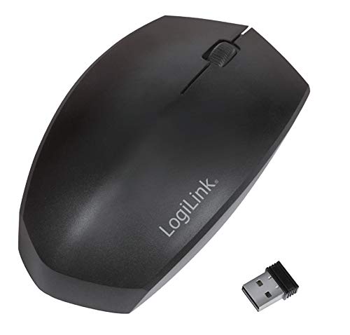 Logilink 056709 Mouse Bluetooth V4.2 Wireless 2.4Ghz Dual-Mode 1200 Dpi Nero
