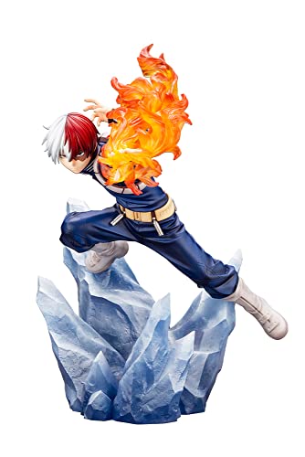 Figura Kotobukiya My Hero Academia Artfxj Shoto Todoroki Ver 2 Bonus Edition Pvc Escala 1 8 26 Cm