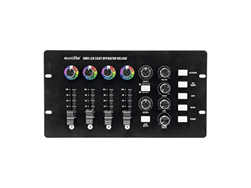 Eurolite 70064574 Dmx Led Easy Operator Deluxe, Mixer Luci