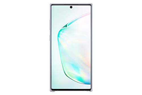 Samsung Galaxy Note 10+ Silicone Cover Case - Silver