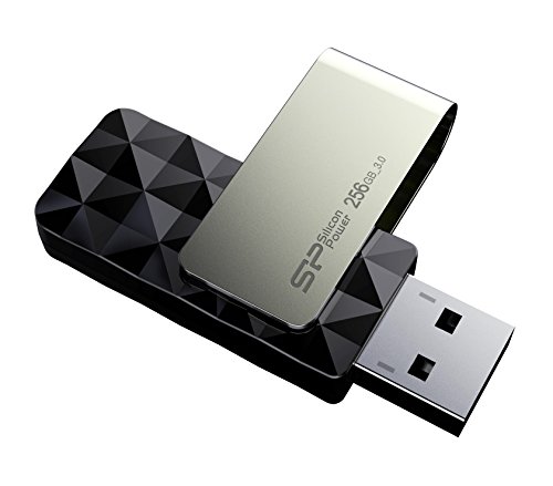 Silicon Power Blaze B30 Usb Flash Drive 256 Gb Usb Type-A 3.2 Gen 1 (3.1 Gen 1) Black Silver