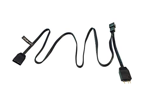 Phanteks Cavo Adattatore Led Rgb A 3 Pin Per Schede Madri Con Connettore A-Rgb, Nero