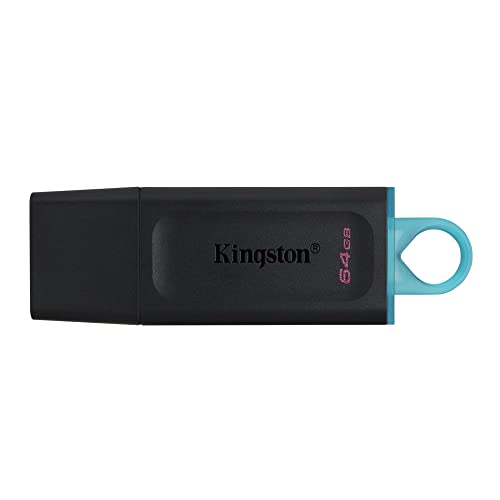 Kingston Datatraveler Exodia Dtx/64Gb Flash Drive Usb 3.2 Gen 1 - Con Cappuccio Protettivo E Anello Portachiavi In Colori Multipli