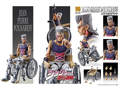 Medicos - Jojo'S Bizarre Adv Pt5 Chozokado Jp Polnareff Action Figure