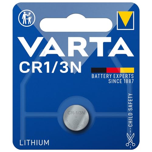 Varta, Batteria Al Litio Cr1/3 N (Etichetta In Lingua Italiana Non Garantita)