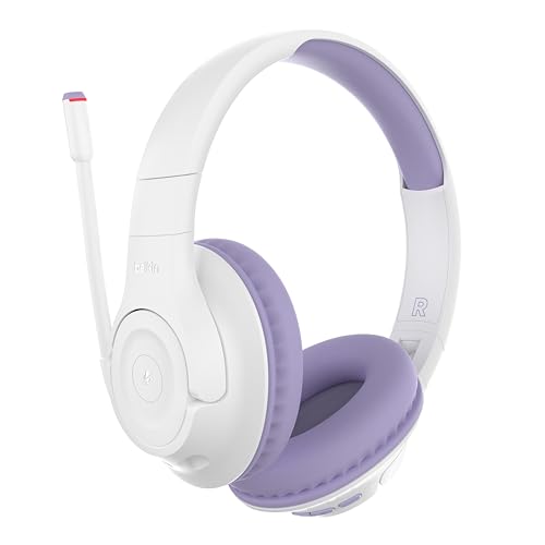 Belkin Soundform Inspire Cuffie Wireless Over Ear Con Microfono Integrato Per Bambini, Cuffie Bluetooth On-Ear Piccole, Per Didattica A Distanza, Viag