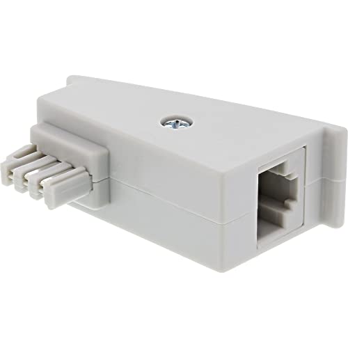Inline® 69949 Tae-F Dsl Adattatore Tae-F Maschio A Rj45 Femmina 8P2C Per Fritzbox
