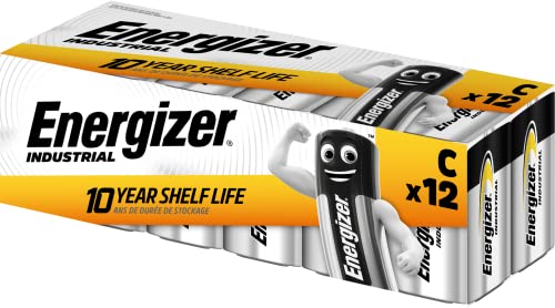 Energizer Industrial Pila Alcalina Lr14 C 1,5V Caja*12