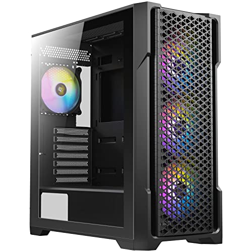 Antec Alloggiamento Gamer Ax90 Midi Tower, Nero