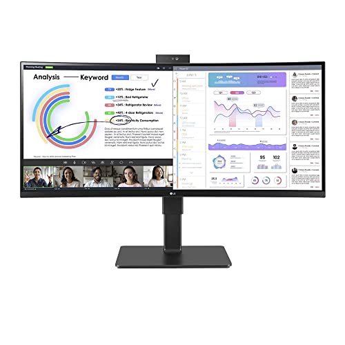 Lg Ultrawide 34Bq77Qc-B - Monitor A Led - Curvato - 34'' - Hdr 34Bq77Qc-B.Aeu