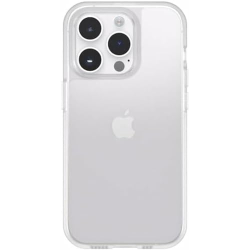 Otterbox React 77-92756 - Custodia Trasparente Per Apple Iphone 15 Pro (6,1 Pollici), Antimicrobica, Standard Militare, Bordi Rialzati, Custodia Rigid