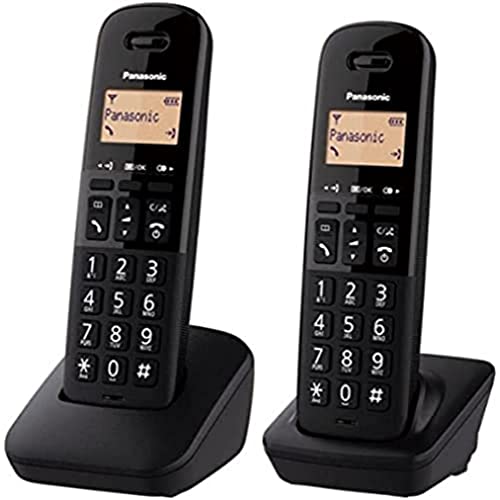 Panasonic (Wireless) Telefono Cordless Duo - Kx-Tgb612Frb - Nero