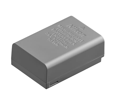 Nikon En-El25A Batteria Ricaricabile Compatta Agli Ioni Di Litio, Elevata Capacità Per Uso Prolungato, Grigio