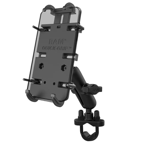 Supporto Ram Mount Ram-B-149Z-Pd4U Per Moto, Motociclette, Biciclette Per Smartphone Large Xl