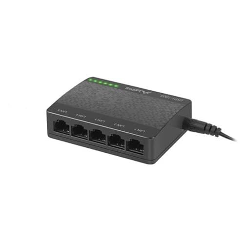 Switch Lanberg Dsp1-1005 5 Puertos Gigabit Chipset Realtek Rtl8367