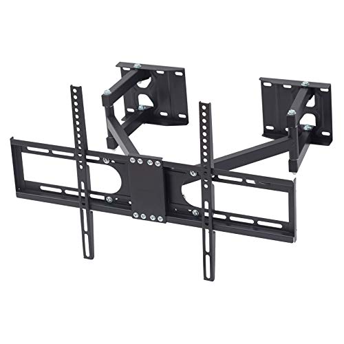 Unho Staffa Tv A Muro, Angolare Braccio Tv Per 32-65 Pollici Led Lg Supporto Tv Da Parete Inclinabile E Girevole Vesa Max 600X400Mm Carico 45 Kg