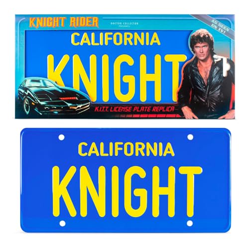 Doctor Collector: Replica Targa Knight Rider Kit Vola - Da Collezione
