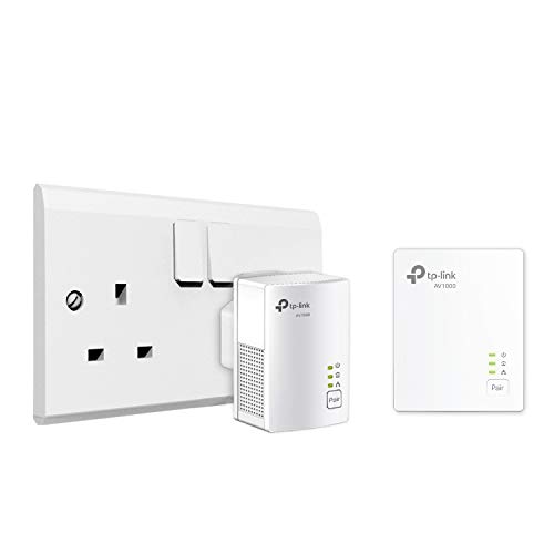Tp-Link Tl-Pa7017 Kit - Powerline Adapter - Zonder Wifi - 2 Stuks (Tl-Pa7017 Kit)