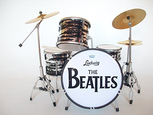 Batteria In Miniatura - Mini Drum - Replica Ludwing Fab4