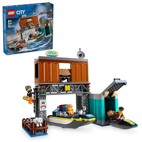 Lego City - Police Speedboat And Crooks' Hideout (60417)