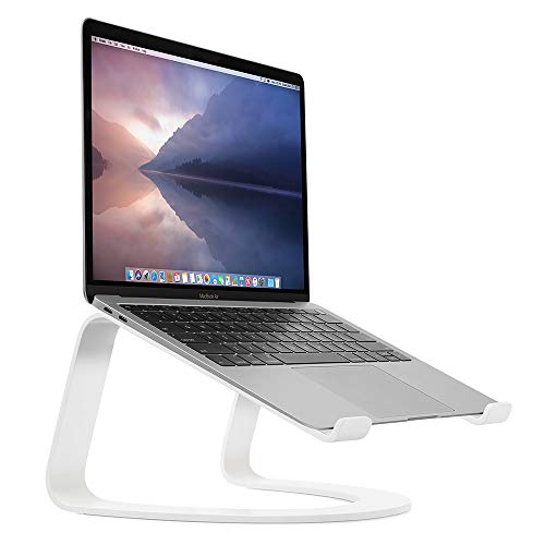 Twelvesouth Curve - Supporto Ergonomico Per Macbook E Computer Portatili, Per Casa O Ufficio Bianco