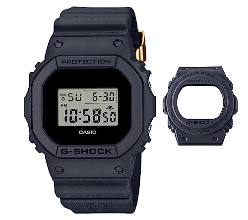 Casio Cinturino In Resina Nera Con Quadrante Digitale Della Serie G-Shock In Edizione Limitata Re-Masterpiece Dwe-5657Re-1Er