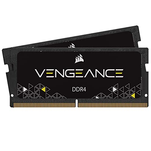 Corsair Vengeance Sodimm 32Gb (2X16Gb) Ddr4 2666Mhz Cl18 Memoria Per Laptop/Notebook (Supporto Processori Intel Core I5 E I7 Di Sesta Generazione), Ne