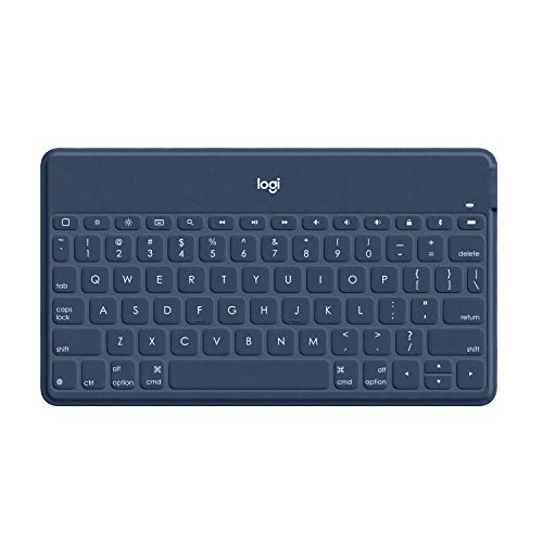 Logitech Keys-To-Go Tastiera Bluetooth, Layout Scandinavo Qwerty - Azul