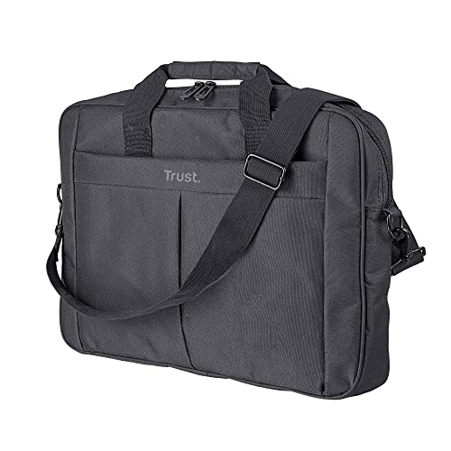 Trust Borsa Trasporto Per Laptop, Nero, 16"