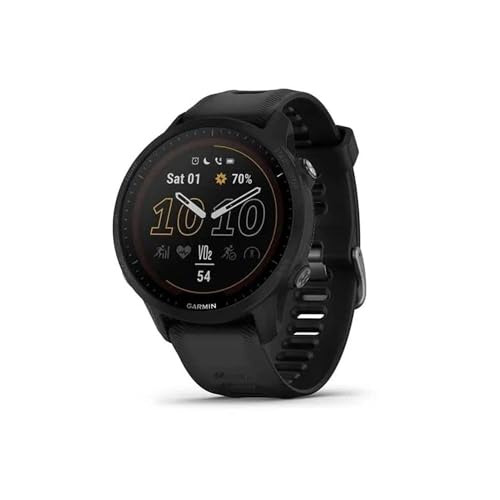 Garmin Orologio Forerunner® 955 Solar, Lettore Musicale, Nero