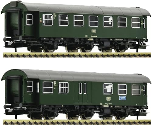 Fleischmann 809910 N Set Di 2 Carrelli Di Conversione 2. Classe Db 2