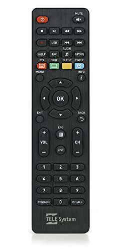 Telesystem Telecomando Ts9018, Nero